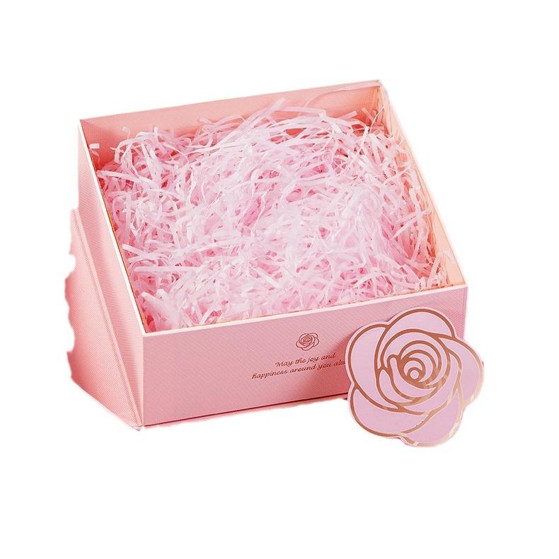 Элегантная розовая подарочная коробка для женщин - Идеально подходит для дней рождения, помады, духов и сюрпризов высокого класса