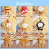 Bread Toast Carrots Vegetables Plush Keychain Toy Pendant Cartoon Gift Doll