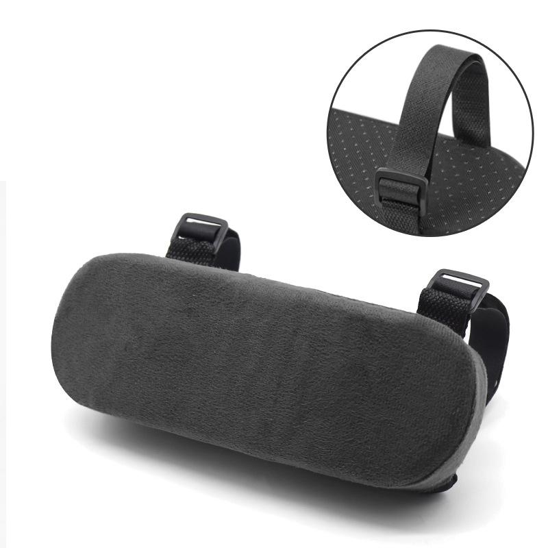 1Pc Elbow Support Cushion for Arm Memory Foam Armrest Pads for Office Chair Pressure Relief Universal Fit Covers for Desk Chairs