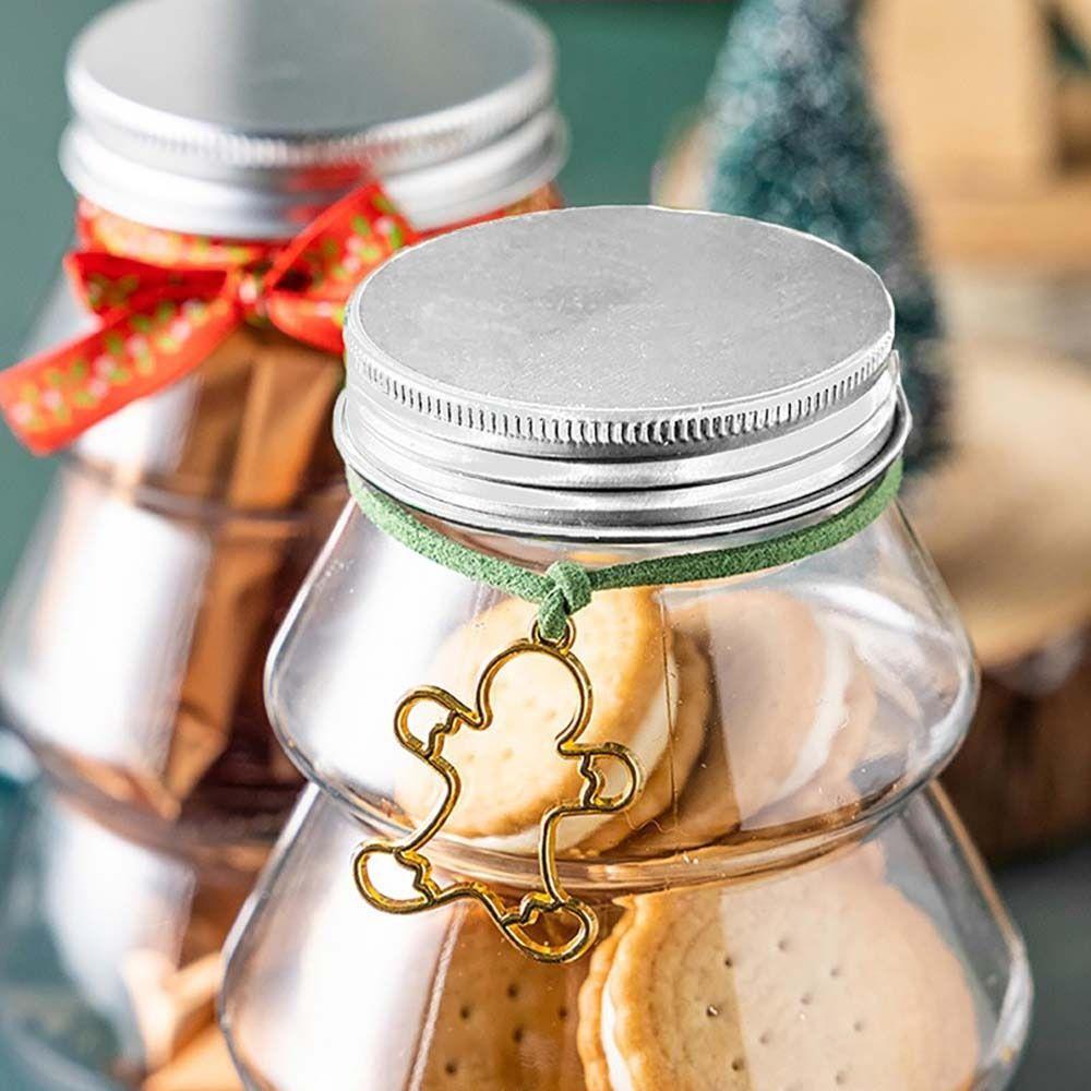 DIY Christmas Decoration Christmas Tree Sweet Jar Food Container Snack Organizer Storage Jar