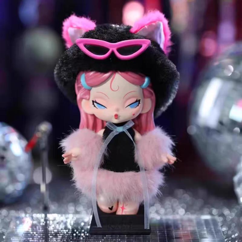 Серия Midnight Disco, игрушки-сюрпризы в закрытой коробке, персонажи аниме, милые аксессуары для рабочего стола, загадочная игрушка-сюрприз, модные подарки.