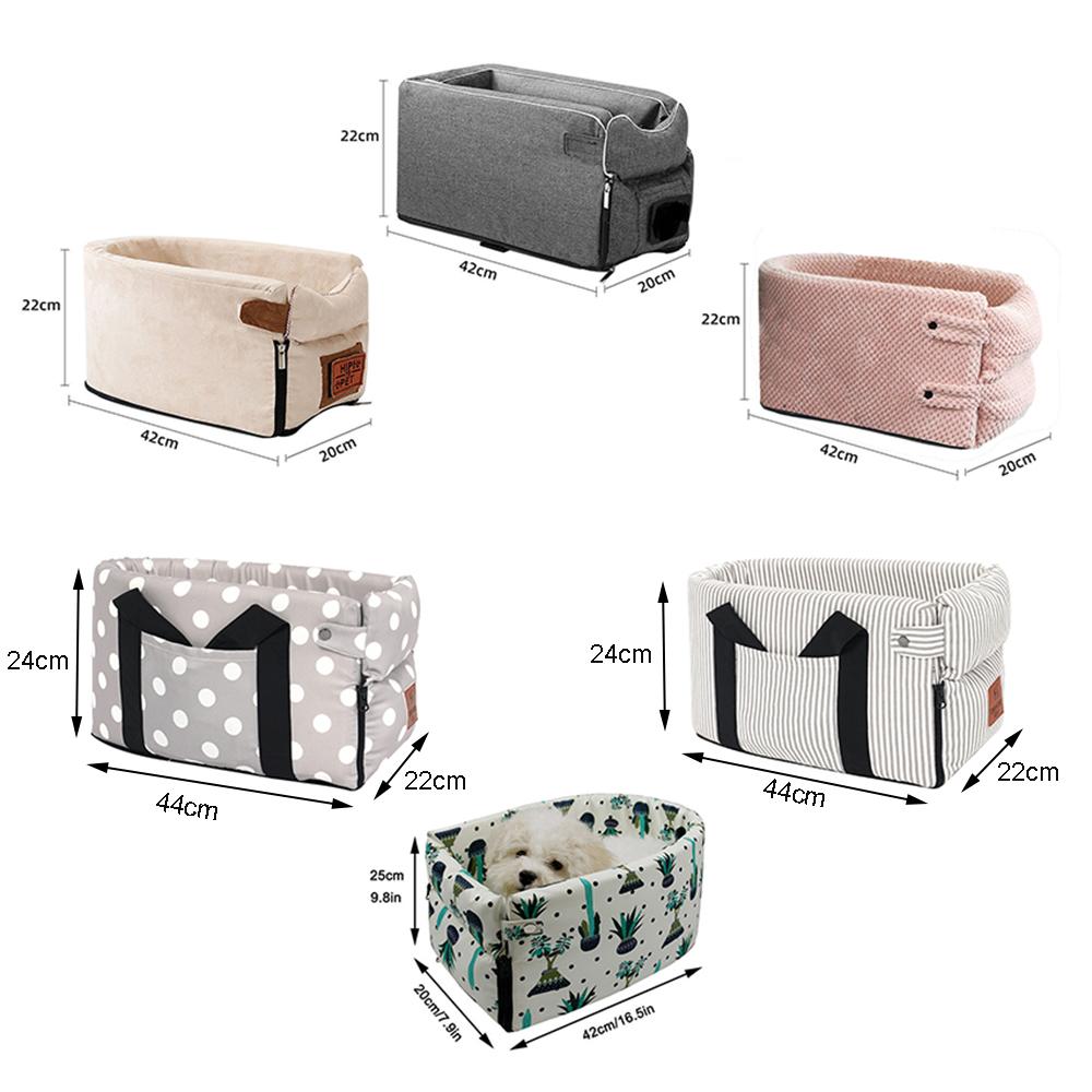 Автомобильное сиденье для собак, складное портативное автомобильное сиденье для домашних животных, кресло-корзина для маленьких и средних щенков, переноска, защитная дорожная кровать, принадлежности для домашних животных