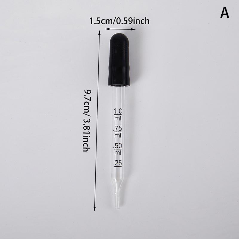 5 шт., стеклянная капельница с резиновой головкой, пипетка-капельница, бутылочка с эфирным маслом, соломенные многофункциональные капельницы для школы и дома