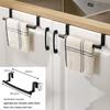 Stainless Steel Punch-Free Over-Cabinet Towel Rack