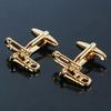 Kamakura Cufflinks Workshop Золотые запонки тромбон cf1038
