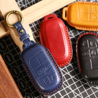 Для Jeep JEEP Чехол для ключа Свободный человек Свободный свет Grand Cherokee Dodge Кожаный защитный чехол для ключа Чехол Чехол