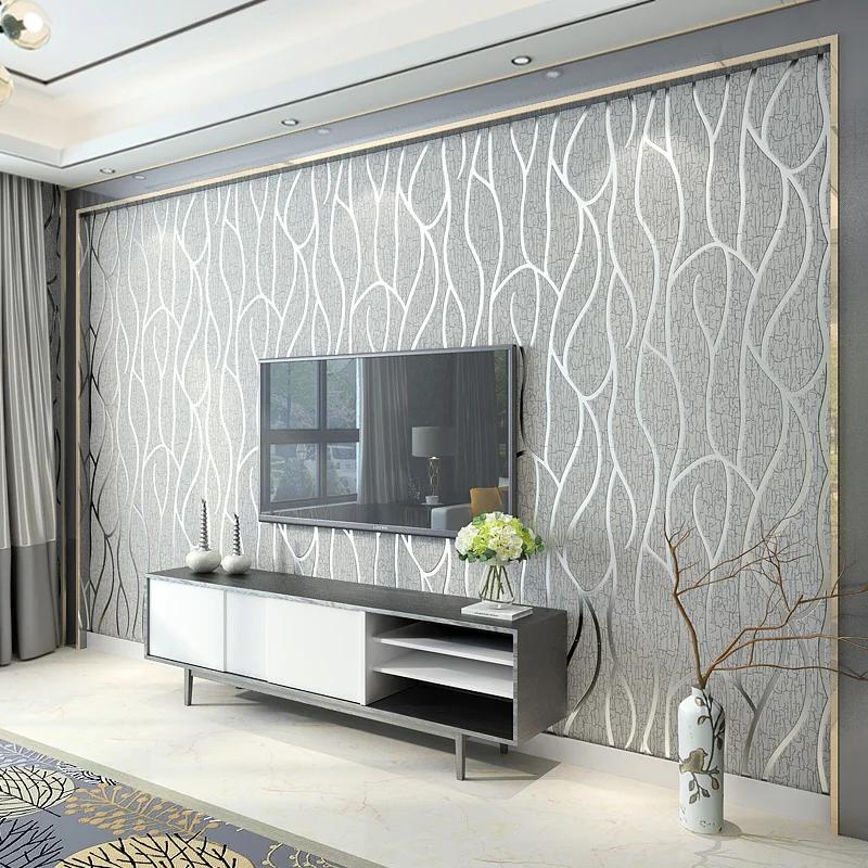 3D Обои Современные Простые Нетканые Обои 3 D Гостиная ТВ Спальня Фон Домашний Декор Papel De Parede 3D Paisagem