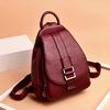 Women's Backpack Casual Soft PU Large Capacity Backpack Backpack Women's Chest Bag