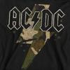 AC/DC Unisex Adult Camo Bolt Sweatshirt