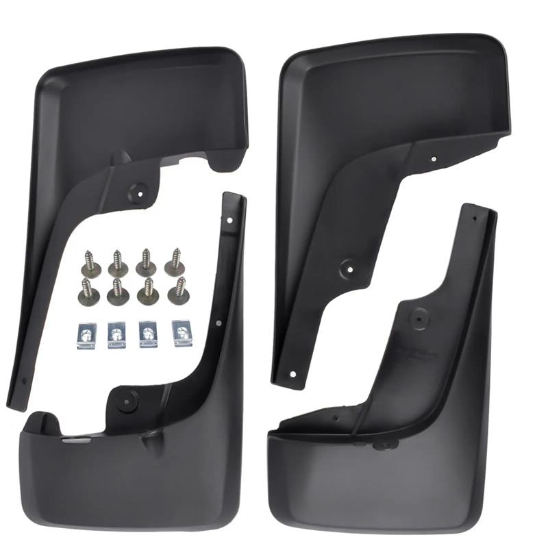 Unique 1Set Car Splash Guards Mud Flaps For Toyota 4Runner 4-Door Sport Utility 4.0L V6 2010- Tire Fenders Replacement