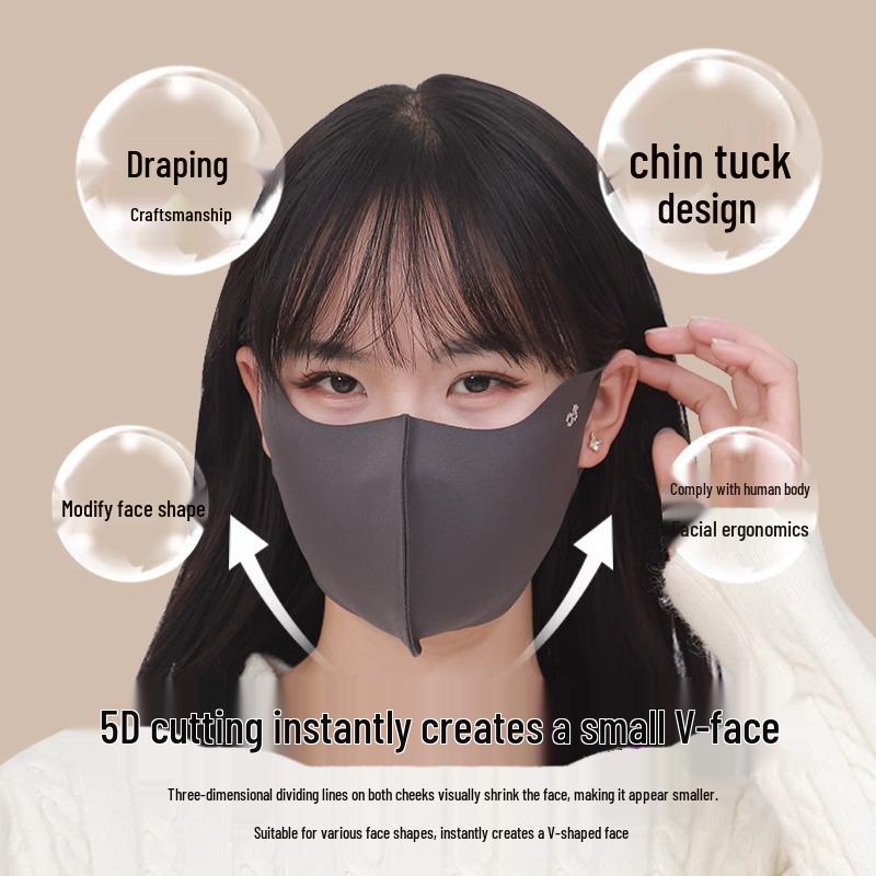 New Arrival: Women's 3D Thickened Warm Mask with Eye Protection - Ideal for Autumn and Winter Cycling