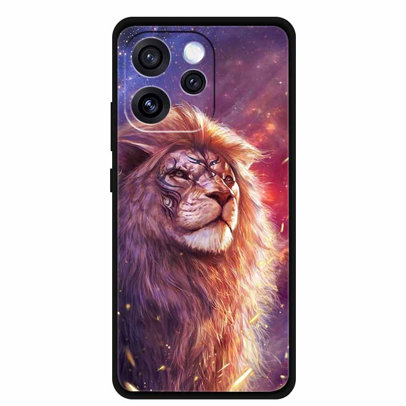 Чехол для телефона Oppo Reno15 Мягкий силиконовый чехол из ТПУ для OPPO PLW110 6,32" Черный чехол для Oppo Reno 15 5G Модный крутой корпус