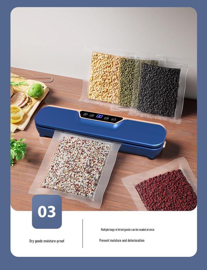 Портативный мини вакуумный упаковщик для сохранения продуктов