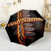 Galatasaray1 Customize Your Name Umbrella Outdoor Automatic Umbrella Sturdy 8-Rib Shaft Durable Plastic Iron Travel Essential Fashion Lovers