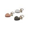 Pendant Rhinestone Interior Accessories Keys Holder Crystal Keyring Key Ring Love Heart Keychain