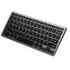 [Multi-Pairing, 4 Devices] Wireless BluetoothUSB Keyboard, Tenkeyless, Compact, Ultra-Slim, Rechargeable Type-C Keyboard with US Layout, Pantograph,