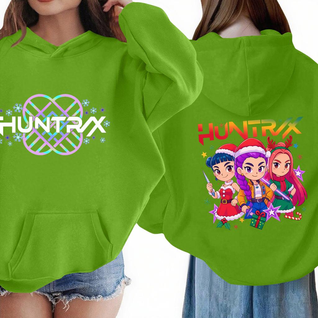 Children's Long-sleeved Loose Pullover Letter-printed Hooded Sweatshirt