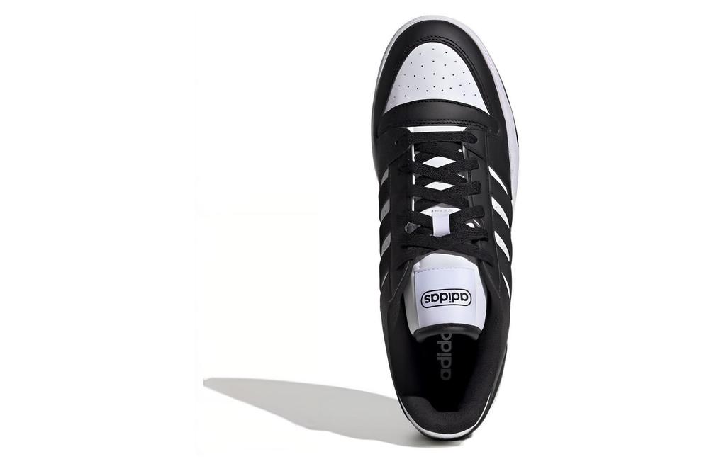 adidas Кружевная блузка 'Черно-белая' IE1011