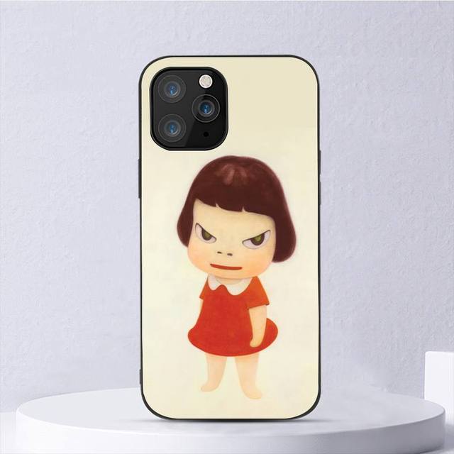 Чехол для телефона Yoshitomo Nara Art для Iphone 11 12 Mini 13 14 Pro Xs Max X 8 7 6s Plus 5 Se Xr Shell