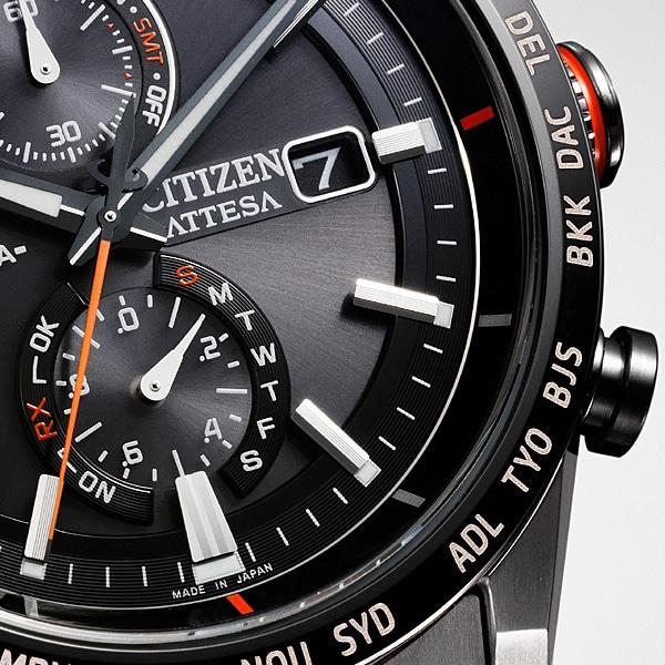 Citizen AT8189-61E ( Watch ATTESA Solar-powered Eco-Drive Radio-controlled Direct Flight ACT Line)
