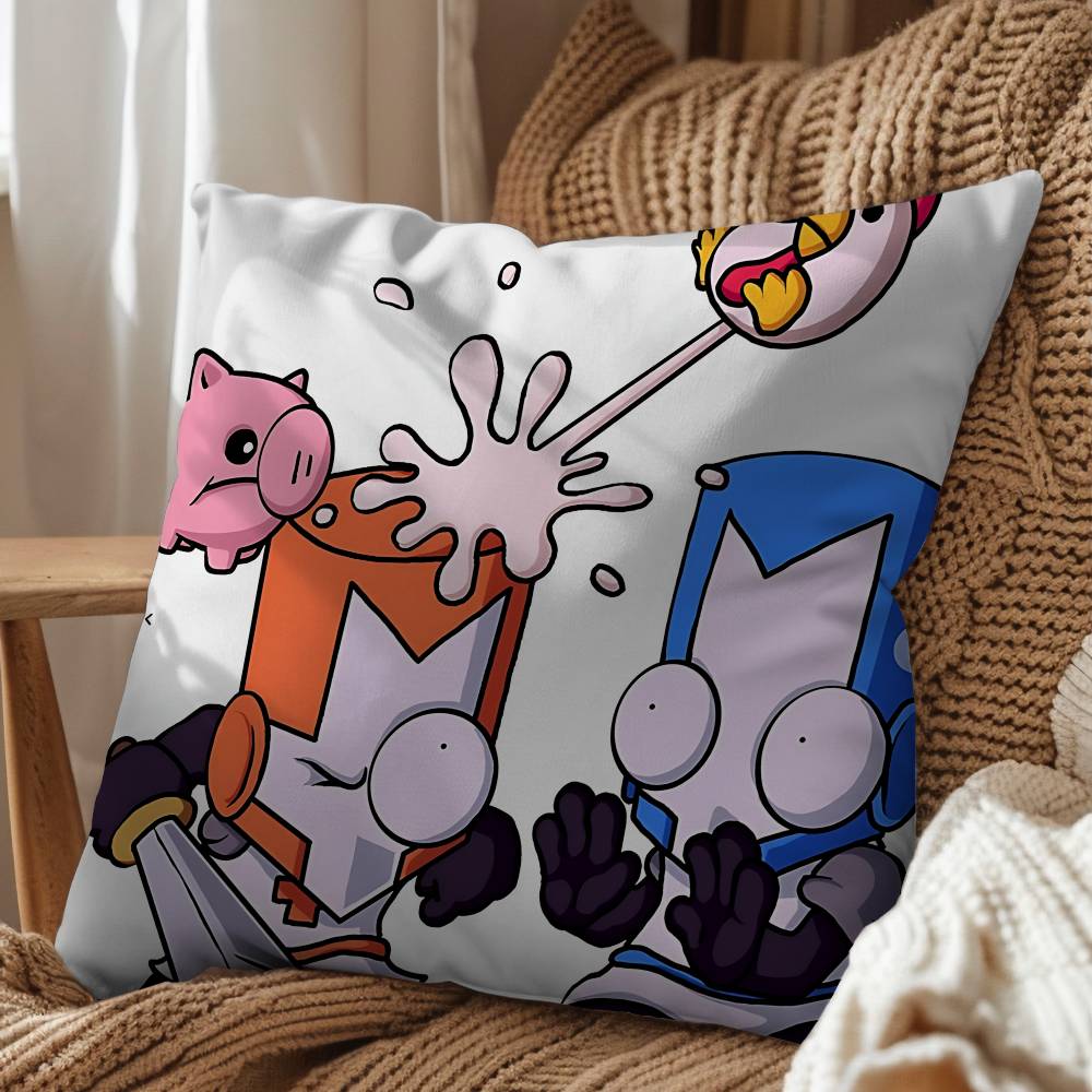 Арт милый крутой Чехол на подушку Castle Crashers чехол на подушку для дивана в гостиной чехол на подушку для кровати в спальне домашний декор