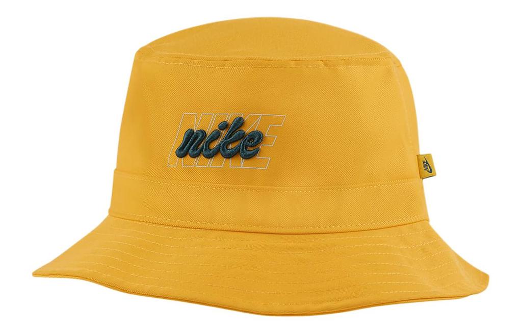 Nike Polyester Bucket Hats Unisex Yellow FB5384-717