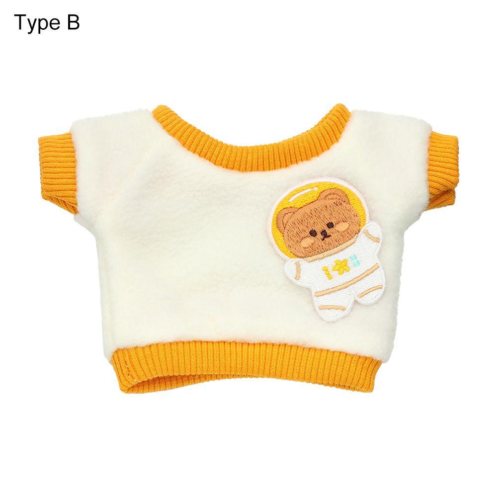 Children's Toy Fat Plush Doll Cotton Doll Clothes Mini Wear Conjoined Garment Doll's Clothing