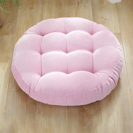 Тафтинговая подушка для сиденья, очень толстая, высокая эластичность, мягкий круглый однотонный стул, татами, диван, напольный коврик для сидения, товары для домашнего офиса