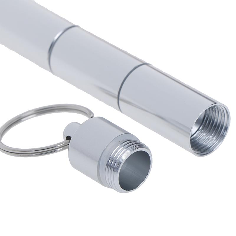 Алюминиевый сплав трубка для зубочистки многосекционная коробка для хранения ватных палочек водонепроницаемая бутылка для хранения ушных ложек