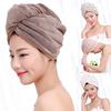 Microfiber Fleece Fabric Women Hair Towel Bathroom Super Absorbent Quick-drying Bath Towel