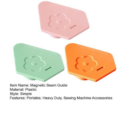 1/3 шт. Магнитный направляющий шов для швейной машины со шкалой Многофункциональный домашний швейный инструмент для подгибки краев Универсальные аксессуары для швейных машин
