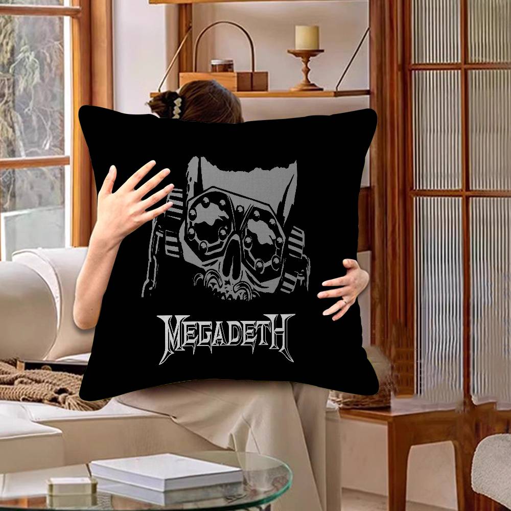 M-Megadeths Хэви-метал Рок-группа Наволочка Дизайн Наволочка Декор Праздничный Декораци