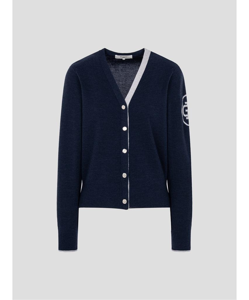 BEANPOLE GOLF Women'S V-Neck Cardigan - Navy (Bj6251A03R)