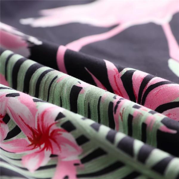 Bedding Fitted Sheet Bed Mattress Cover Printing Mattress Pad Protector Printed Bed Sheet with Elastic 140/160/180/200cm