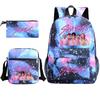 Girls Backpack College Style Large Capacity Lightweight Travel Backpack  Bag Three-Piece Set