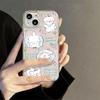 Розовый кремовый щенок для iPhone17promax Apple 16 чехол для мобильного телефона 14/13 противоударный 15 всесторонний 12