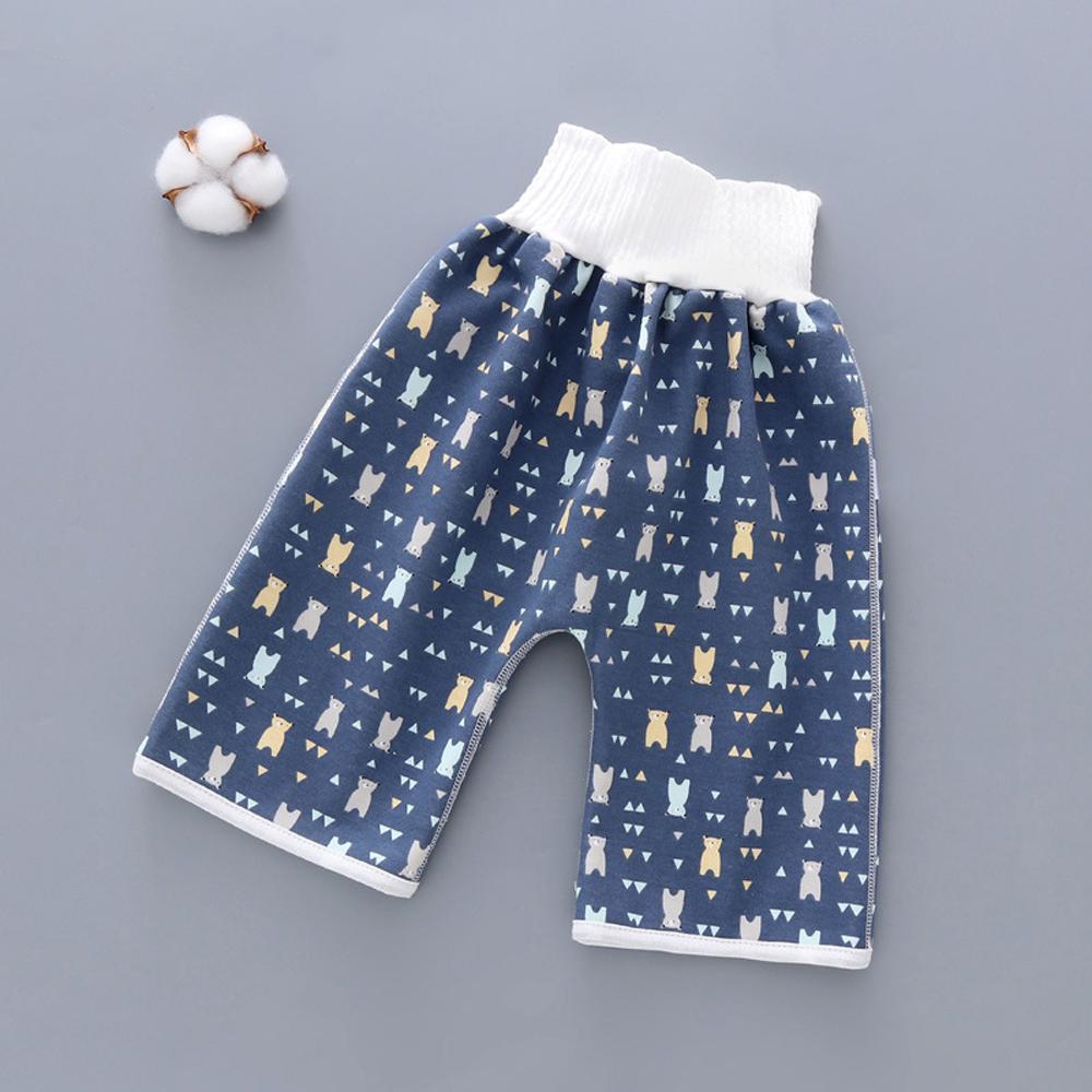 Bear Cloud Cherry Wave Cotton Flower Diaper Leak-proof Infant Training Pants Baby Diaper Skirt