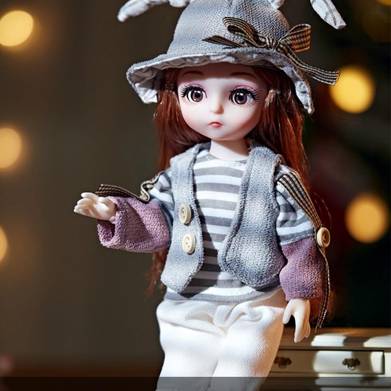 Изысканно выполненная BJD кукла с тематикой 12 знаков зодиака. Полный набор с одеждой, мягким париком и виниловой головой!