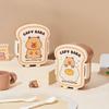 Capybara Meal Boxes Grid Crisper Cute Lunch Box  for Outdoor Picnic School