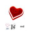 Automotive Triangle Rear Window LED Illuminated Heart-shaped Atmosphere Neon Light Remote Auto Interior Decoration USB Wiring