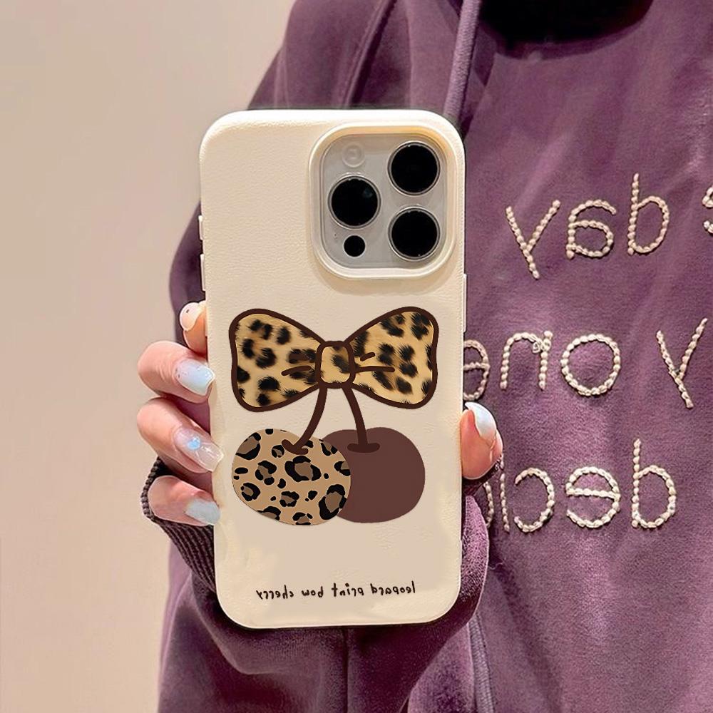 Чехол для телефона iPhone 11 13, чехол для iPhone 12 14 15 16 Pro Max 12 Pro 15 Plus, кожаный, окрашенный, водонепроницаемый, устойчивый к падениям и износу, мультяшный
