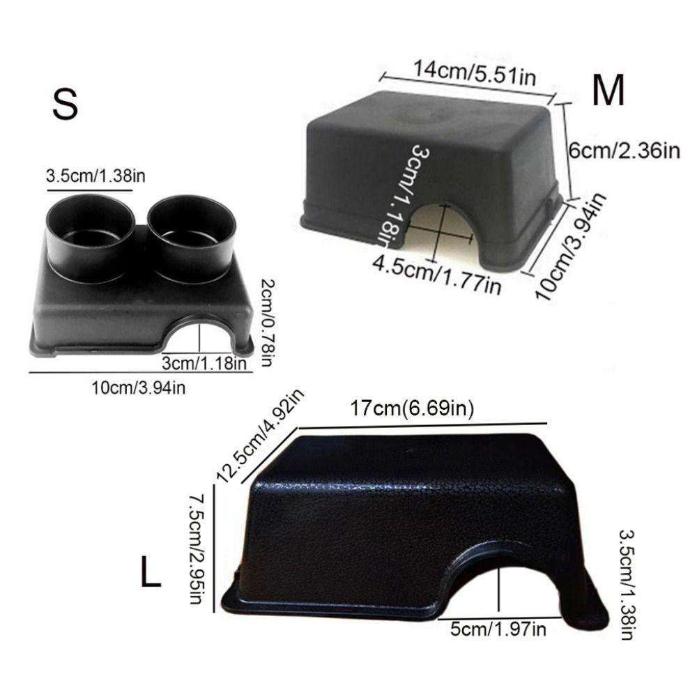 Plastic Snake Shelter House Rectangle Reptile Caves Small Animal Hideaway Reptile Hide Box  Lizards