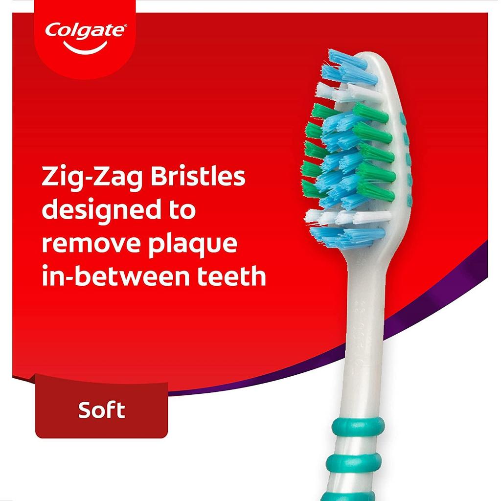 Colgate Зубная щетка Zig Zag Soft 6шт