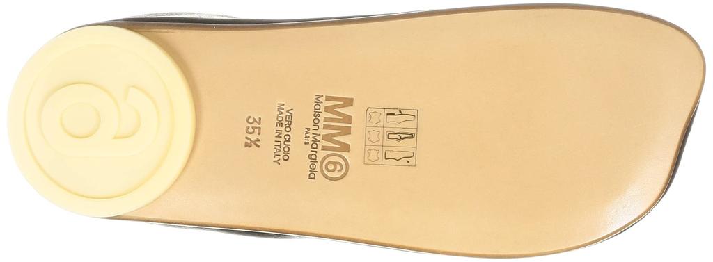 Maison Ballet Shoes S59WZ0088PS300 Anatomic Soft Ballet Flat BLACK Cm [MMSIX Margiela] Women's 22.5 Cm~23.0 [Item]