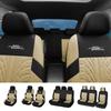 Beige Universal Seat Cover, 2+1 Truck Seat Covers, Full Set (Front Seat Covers and Rear Seat Covers)many Choices