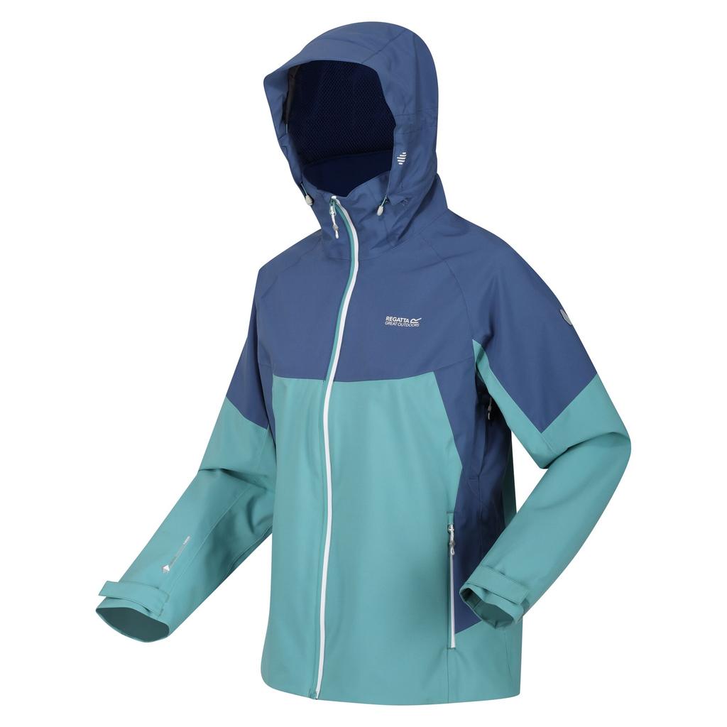 Regatta Womens/Ladies Bosfield Colour Block Waterproof Jacket
