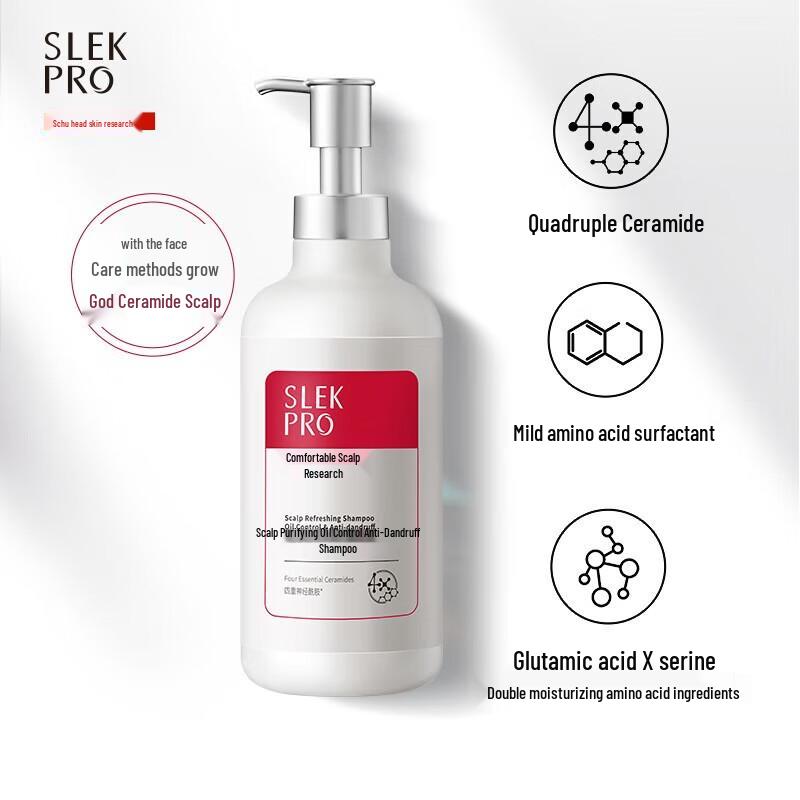 SLEK Scalp Refreshing Oil Control Anti-Dandruff Shampoo