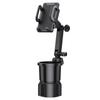 2 In 1 Car Phone Holder Cup Holder Adapter 360 Degree Adjustable Car Cup For Bottle Beverage Auto Interior Accessory