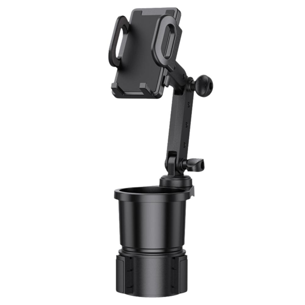 2 In 1 Car Phone Holder Cup Holder Adapter 360 Degree Adjustable Car Cup For Bottle Beverage Auto Interior Accessory