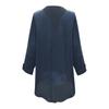 Women's Cotton And Linen Print Casual V-Neck Large Size Print Shirt Tops